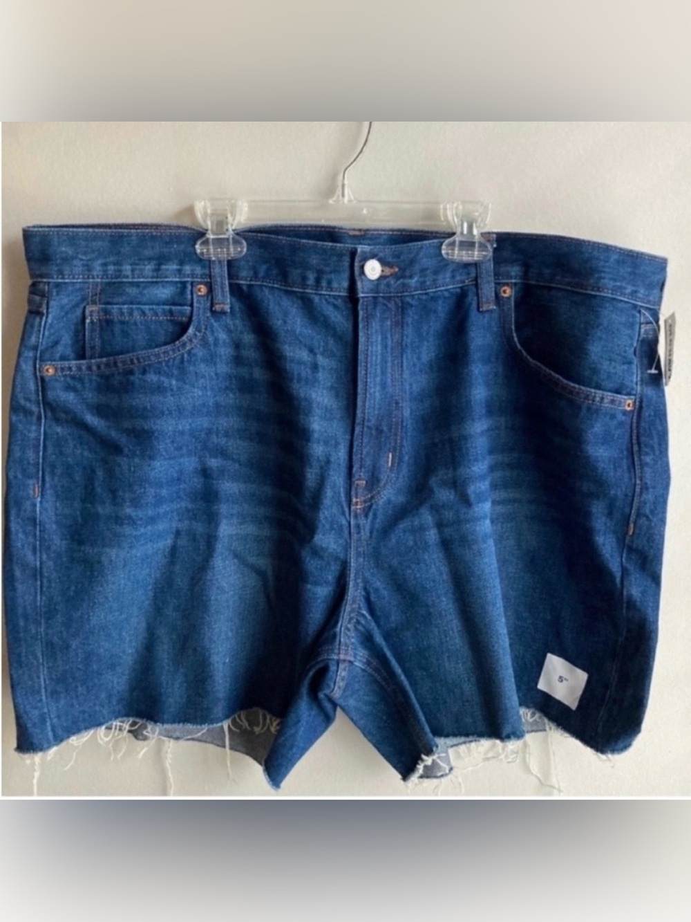 Old Navy NWT Cut Off Jean Shorts Dark Wash Size 18